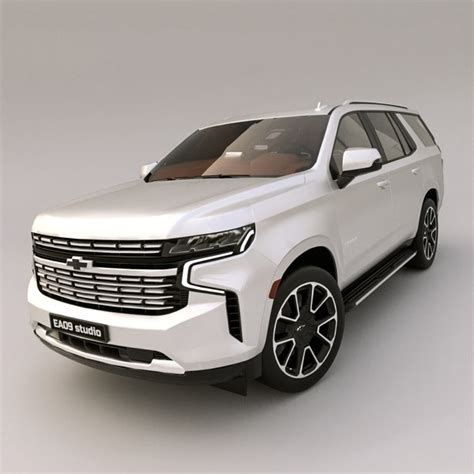 2021 Chevrolet Tahoe Rst Modelo 3d Turbosquid 1724948