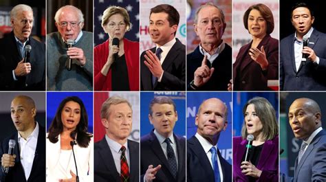 Who Are The Democratic Candidates For President Los Angeles Times