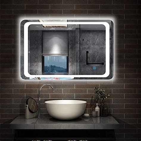 Xinyang 800x600 Bathroom Wall Mirror With Led Lightswith Demister Pad