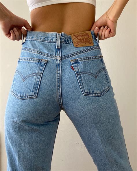 Vintage 512 Levi S Slim Tapered Jeans 27 28W Levi Jeans Women