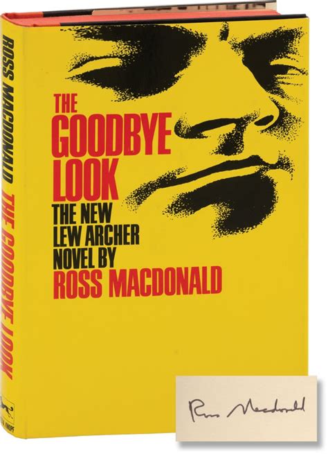 the goodbye look ross macdonald first edition