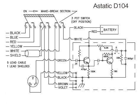Diagram Astatic D 104 Wiring Diagrams Mydiagramonline