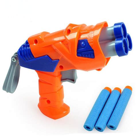 Gun Toy Small Safety Plastic Nerf Gun Pistol Slugterra Mauser Soft Foam