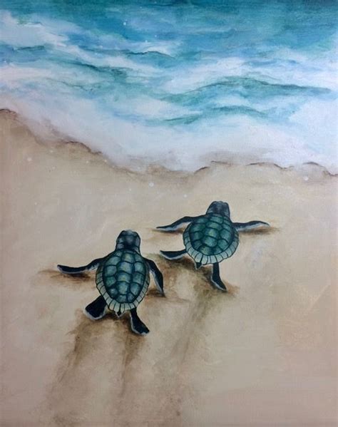 Pin By Art A Site On Beaches Sea Turtle Painting Turtle Painting