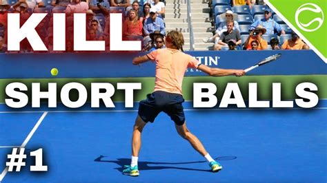 How To Kill Short Forehands In Tennis Lesson Of Before Contact Youtube