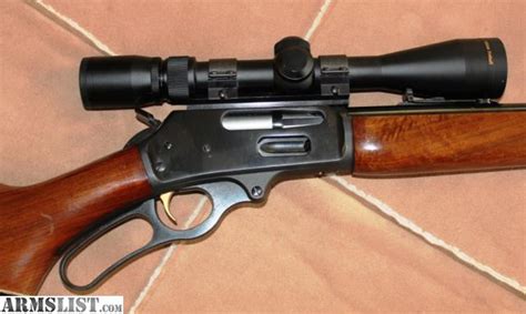 Armslist For Sale Marlin 336 Lever Action Rifle 35 Rem Wnikon Scope