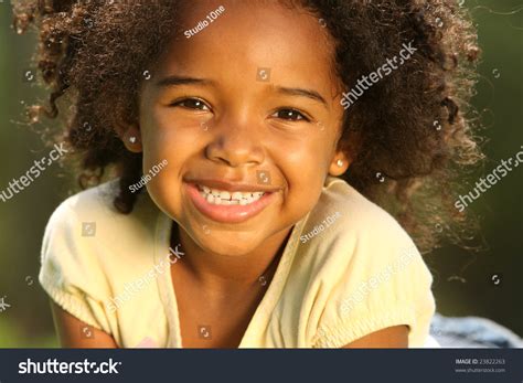 Happy African American Child Stock Photo 23822263 Shutterstock