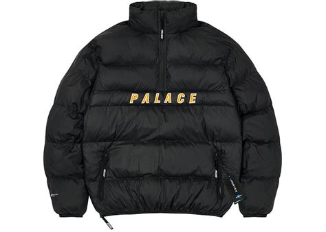 Palace Ruffer Puffer Jacket Black Fw20