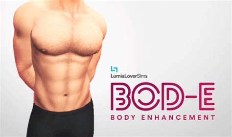 Bode 3d Body Enhancements For The Sims 4 Mods Sims 4 Sims 4 Sims