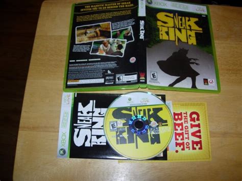 Sneak King Burger King Game For The Xbox And Xbox 360 Us Ntsc 2006