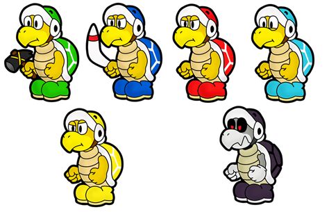 Paper Mario The Hammer Bros Part I By Xpedia On Deviantart