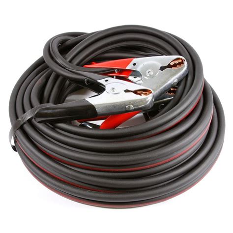 Forney 25 Ft 4 Gauge Twin Cable Heavy Duty Battery Jumper Cables 52873