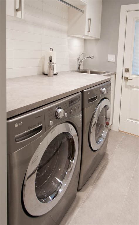 Washers & dryers buying a new washer and dryer is an exciting experience. Beautiful laundry room! What is the height of the counter ...
