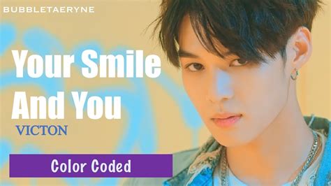 Victon 빅톤 날 보며 웃어준다 Your Smile And You Eng Han Rom Color