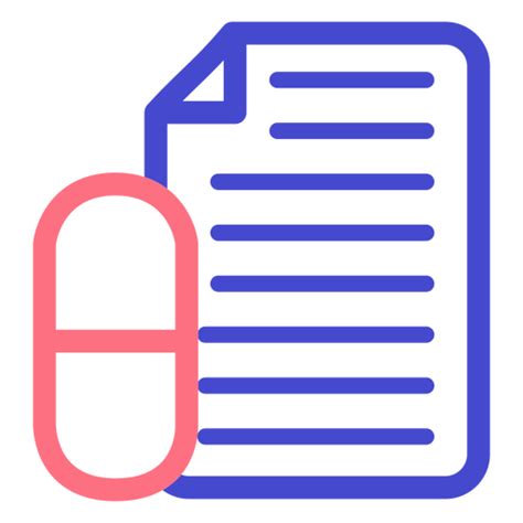 Prescription Pill Stroke Icon Transparent Png And Svg Vector File
