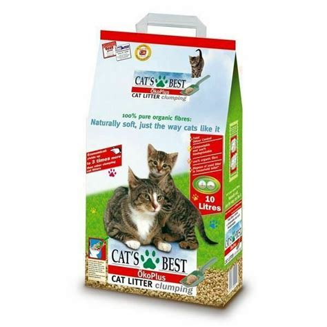 Cats Best Original Clumping Cat Litter Biodegradable Compostable 13kg