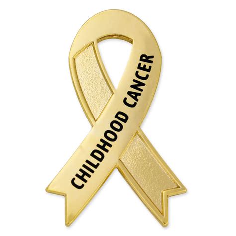 Awareness Ribbon Pin Childhood Cancer Pinmart