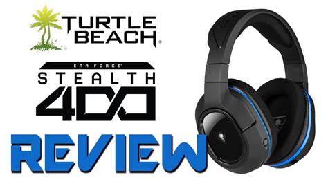 Turtle Beach Ear Force Stealth 400 Wireless Headphones Review YouTube