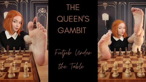 The Queens Gambit Footjob Under The Table Xxx Mobile Porno Videos