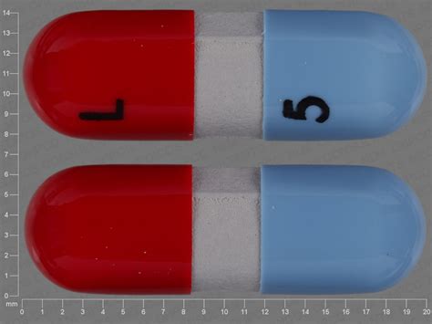 Pill Finder L 5 Blue Capsule Shape