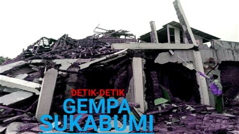 Gempa tersebut tidak berpotensi tsunami. Gempa Bumi di Sukabumi Hari Ini 2020 - YouTube