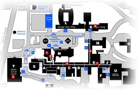 Sunnybrook Hospital Floor Plan Floorplansclick