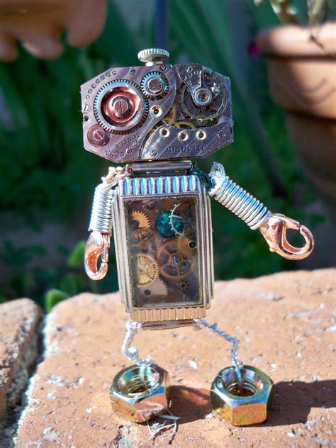 Steampunk Mini Robot By Rowan300 On Deviantart
