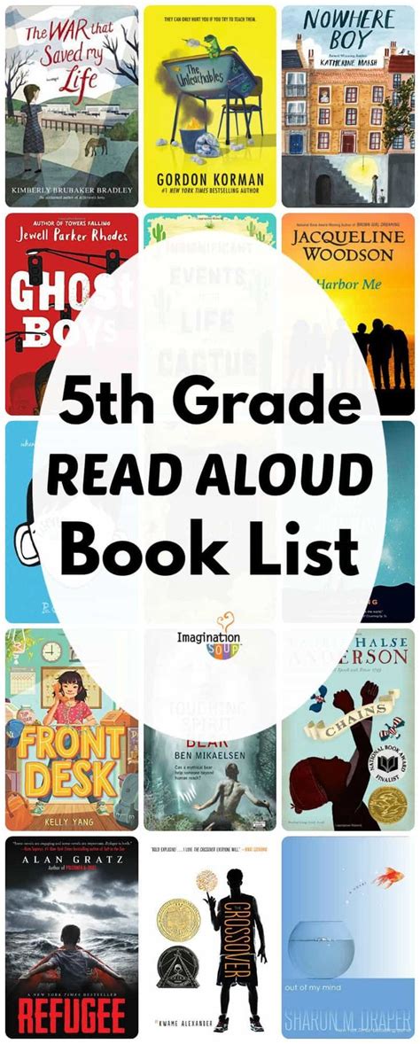 Read Aloud Books For 5th Grade 5th Grade Reading 5th Grade Books
