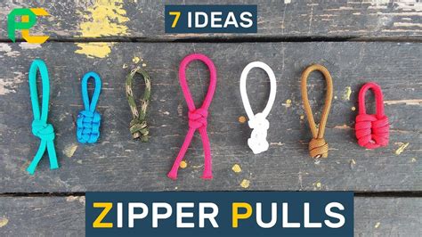 Includes mounting hardware, pulleys, trolley line and instructions (anchor not included). Easy Zipper Pulls with paracord - YouTube