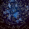 Star constellations map