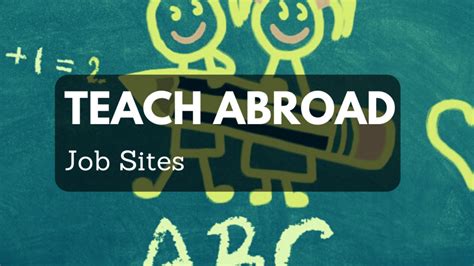 Top Sites To Find A Job Teaching Abroad
