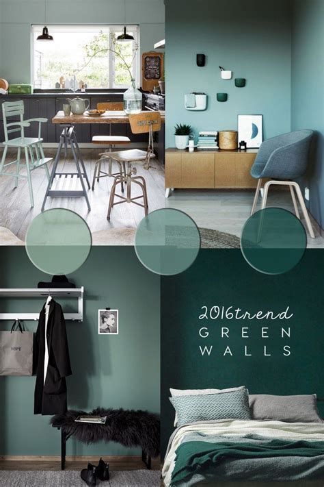 5 New Green Wall Paint Color Trends Green Painted Walls House