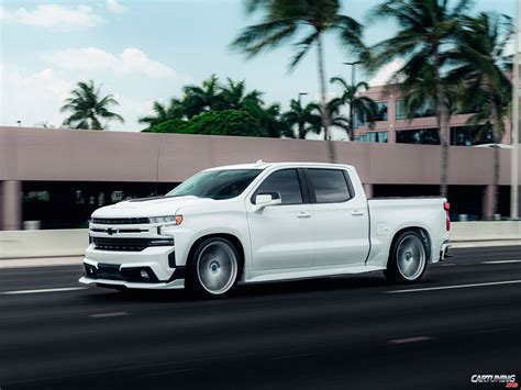 Tuning Chevrolet Silverado 1500 2020 Front And Side