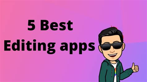 Top 5 Best Editing Apps I Use Youtube