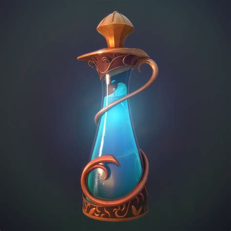 Const printname2 = (props:props) is akin to. ArtStation - Stylised Flask, Vincent Tromel | Fantasy ...