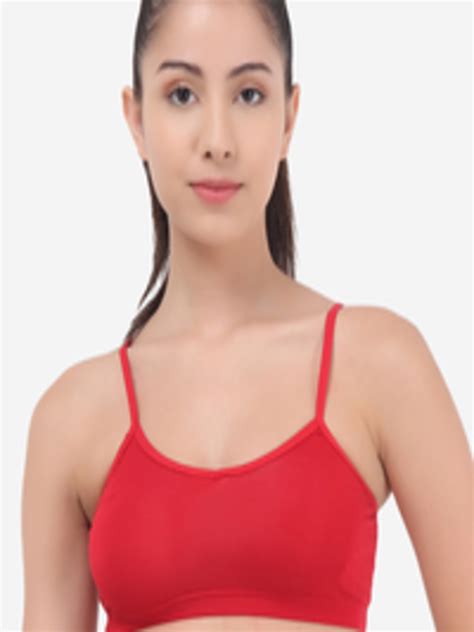 Buy Evalona Red Full Coverage Cotton Bra Bra For Women 19529468 Myntra
