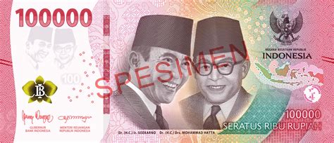 pemerintah dan bi luncurkan tujuh pecahan uang kertas baru inibalikpapan
