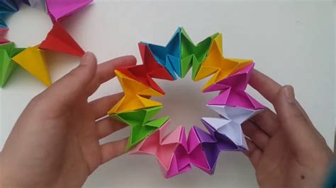 Origami Firework çalışması Youtube