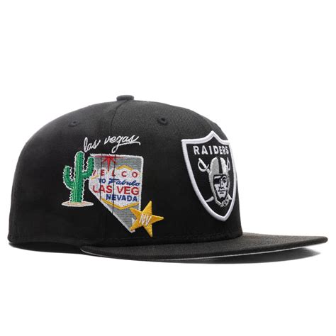 New Era City Cluster 59fifty Fitted Las Vegas Raiders Feature