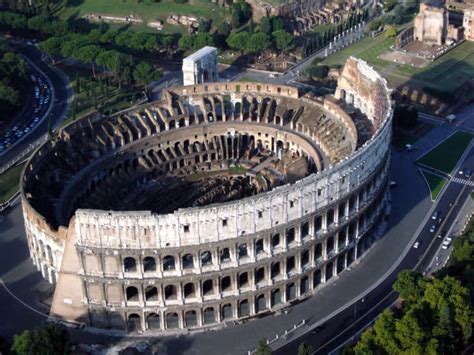 Colosseum Aerial Views Colosseum Rome Tickets