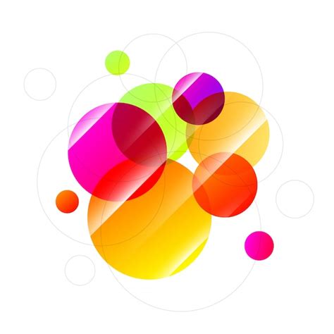 Free Vector Colorful Abstract Background With Circles