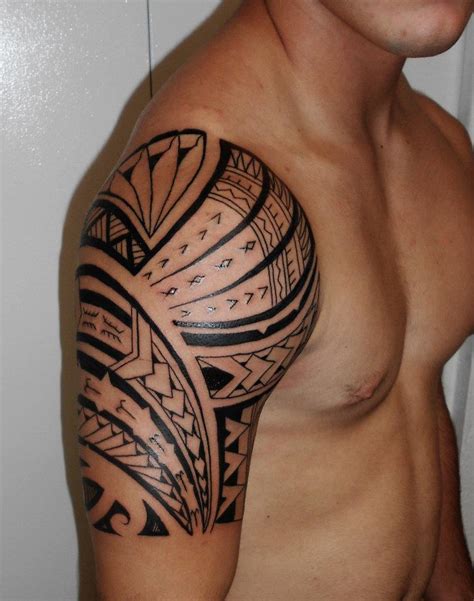 63 Classy Maori Shoulder Tattoos