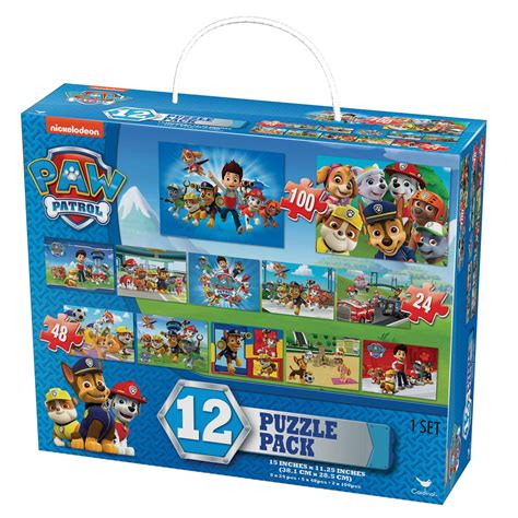 Grown Up Toys Puzzles Paw Patrol 12 Puzzle Pack Nickelodeon Toys