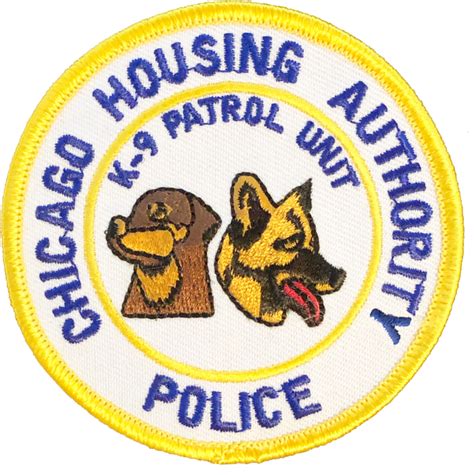 Chicago Housing Authority Police Canine K9 Patrol Unit Patch