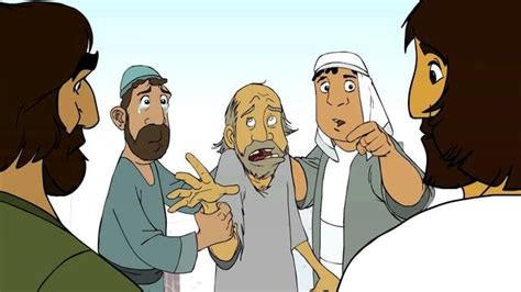 Mark 822 30 Cev Jesus Heals A Blind Man Animated Stories About Jesus