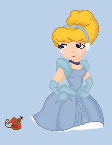 Chibi Cinderella Cinderella From Cinderella Disney Monica H Flickr