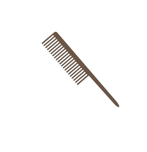 Comb Pattern Hair Accessory Styling Tool Free Png