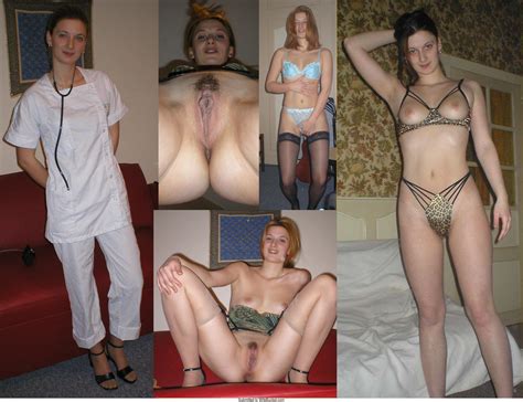 前後の裸の妻 ポルノ写真