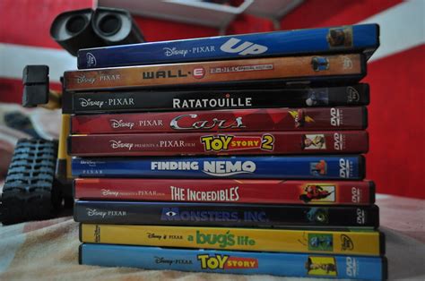 Pixars My Pixar DVD Collection Renan Barco Flickr