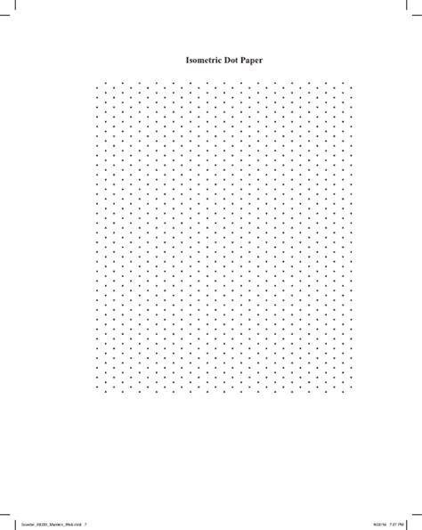 2 Page Isometric Dot Paper Template Download Printable Pdf Templateroller